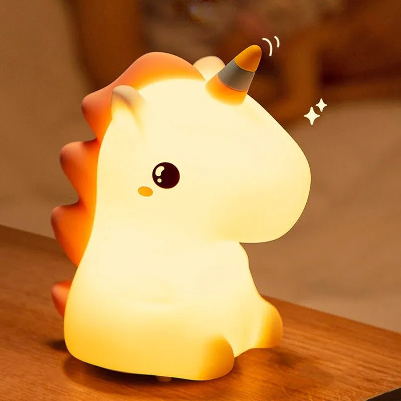 Einhorntischlampe