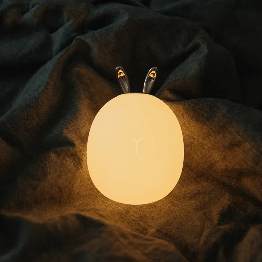 Kabellose Nachtlampe aus Silikon für Kinder