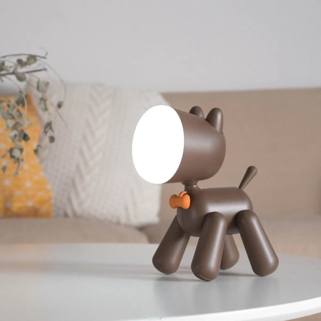 Kabellose Nachttischlampe Kind Hund