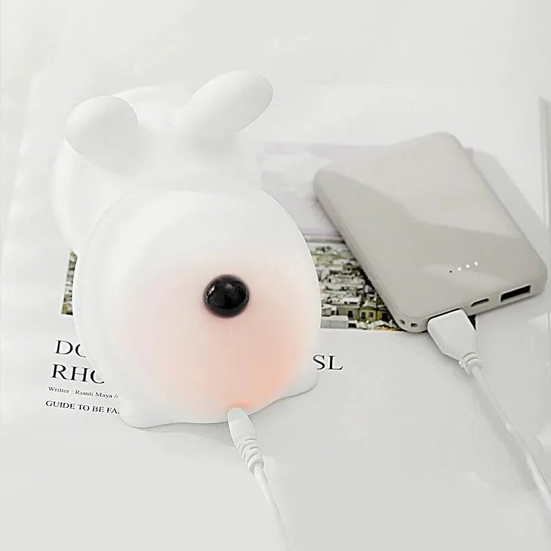 Kinder-Nachttischlampe Hase