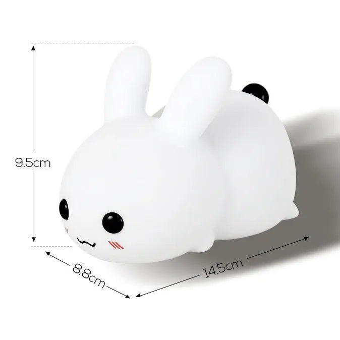 Kinder-Nachttischlampe Hase