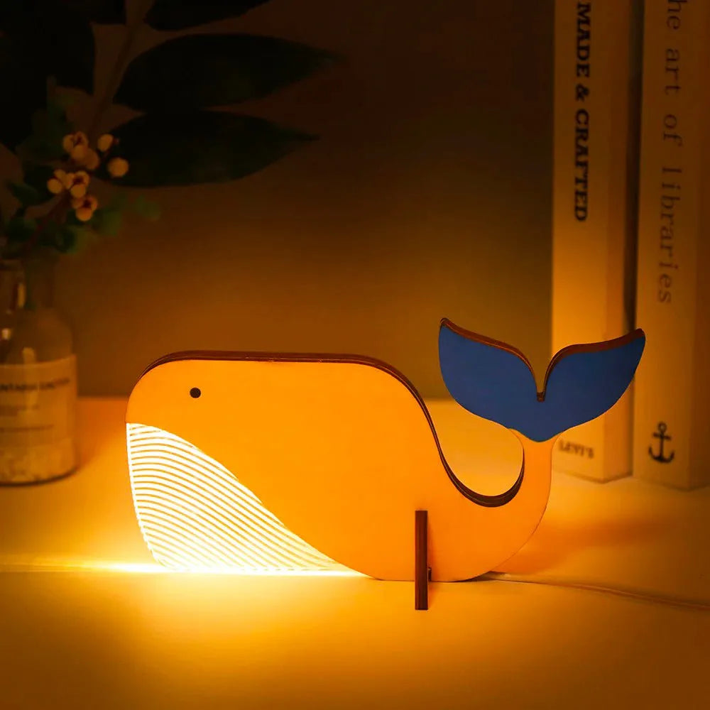Kinder Nachttischlampe Tiere