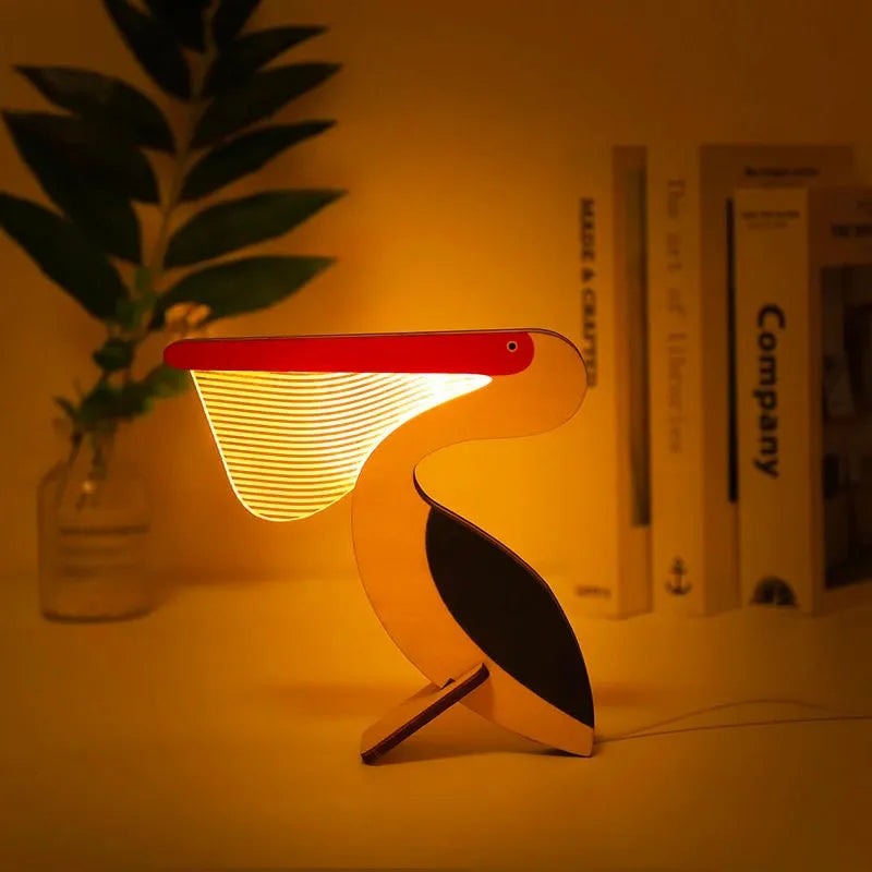 Kinder Nachttischlampe Tiere