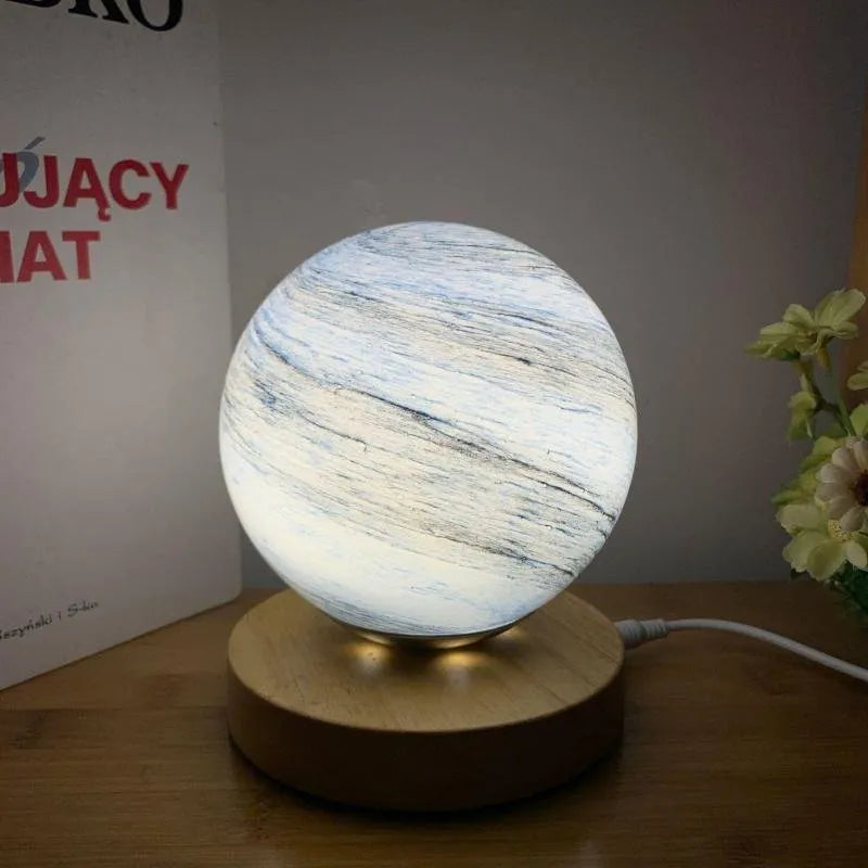 LED-Nachttischlampe Planet