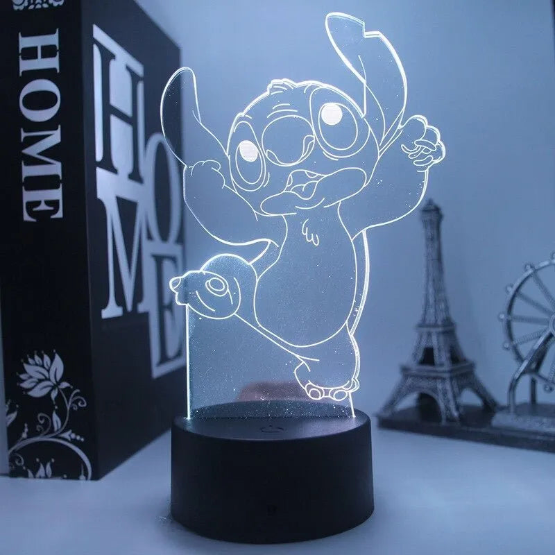 LED-Nachttischlampe Stitch