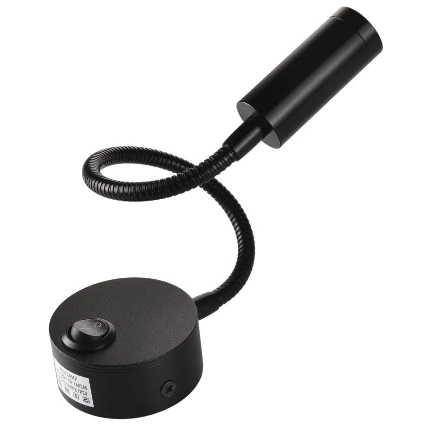 LED-Wandleuchte mit einstellbarem Lesearm