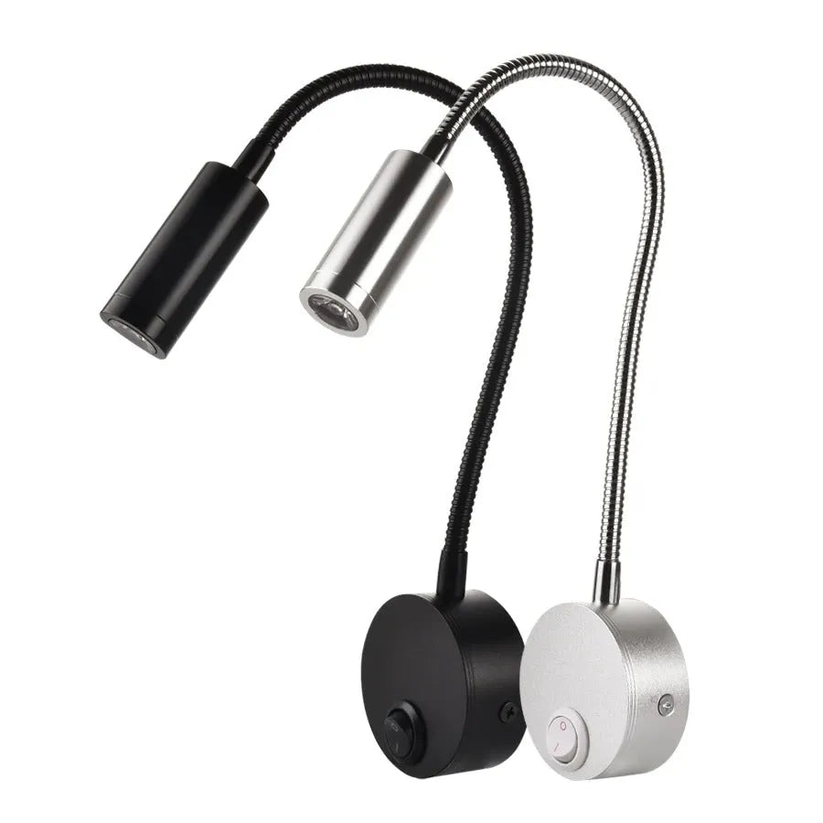 LED-Wandleuchte mit einstellbarem Lesearm