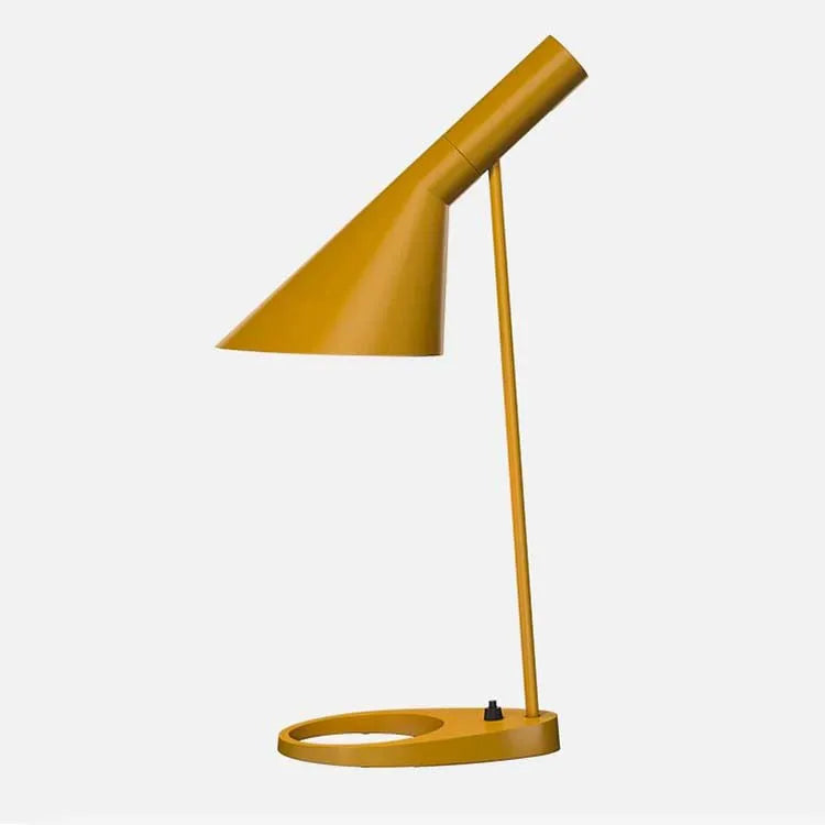 Moderne Nachttischlampe aus Stahl