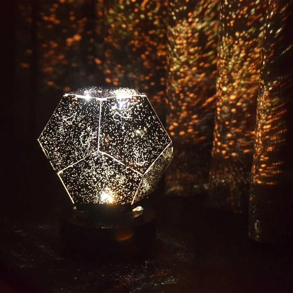 Sternenhimmel LED Projektor Nachttischlampe