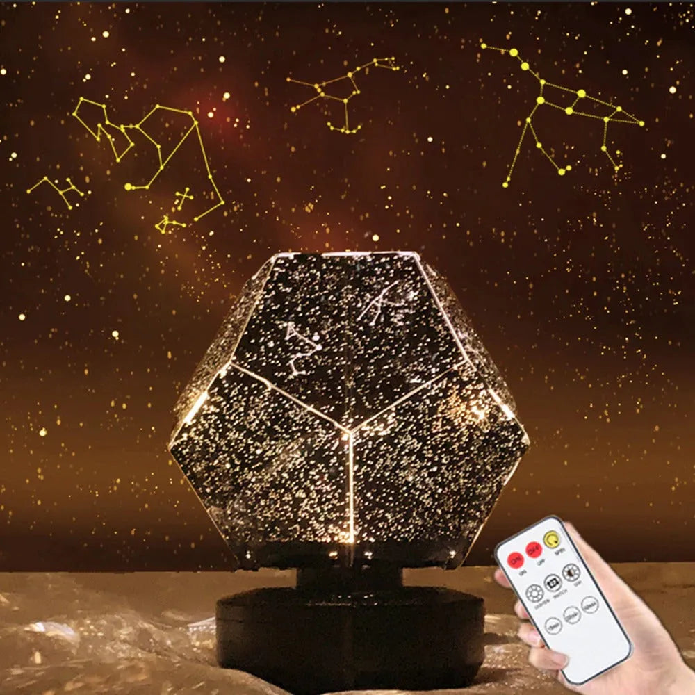 Sternenhimmel LED Projektor Nachttischlampe