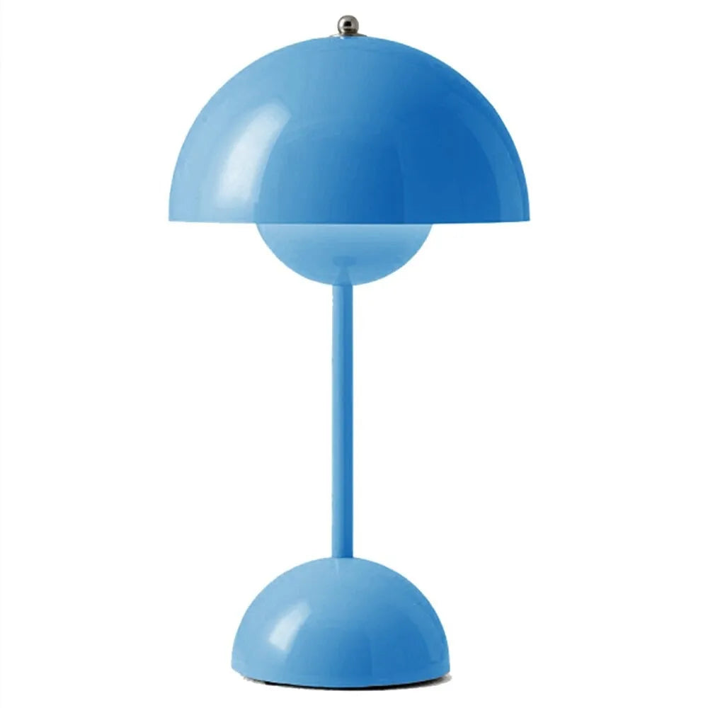 Vintage Pilz Nachttischlampe